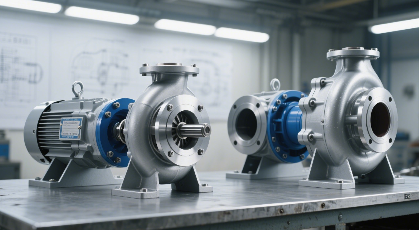 Verschillen tussen centrifugaalpompen BB1 en BB2