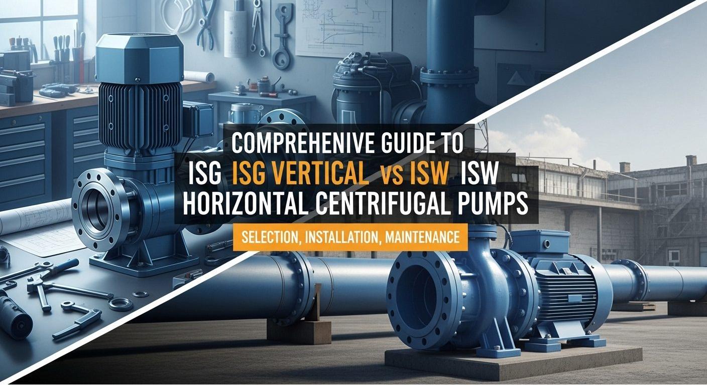 Uitgebreide gids voor ISG verticale versus ISW horizontale centrifugaalpompen