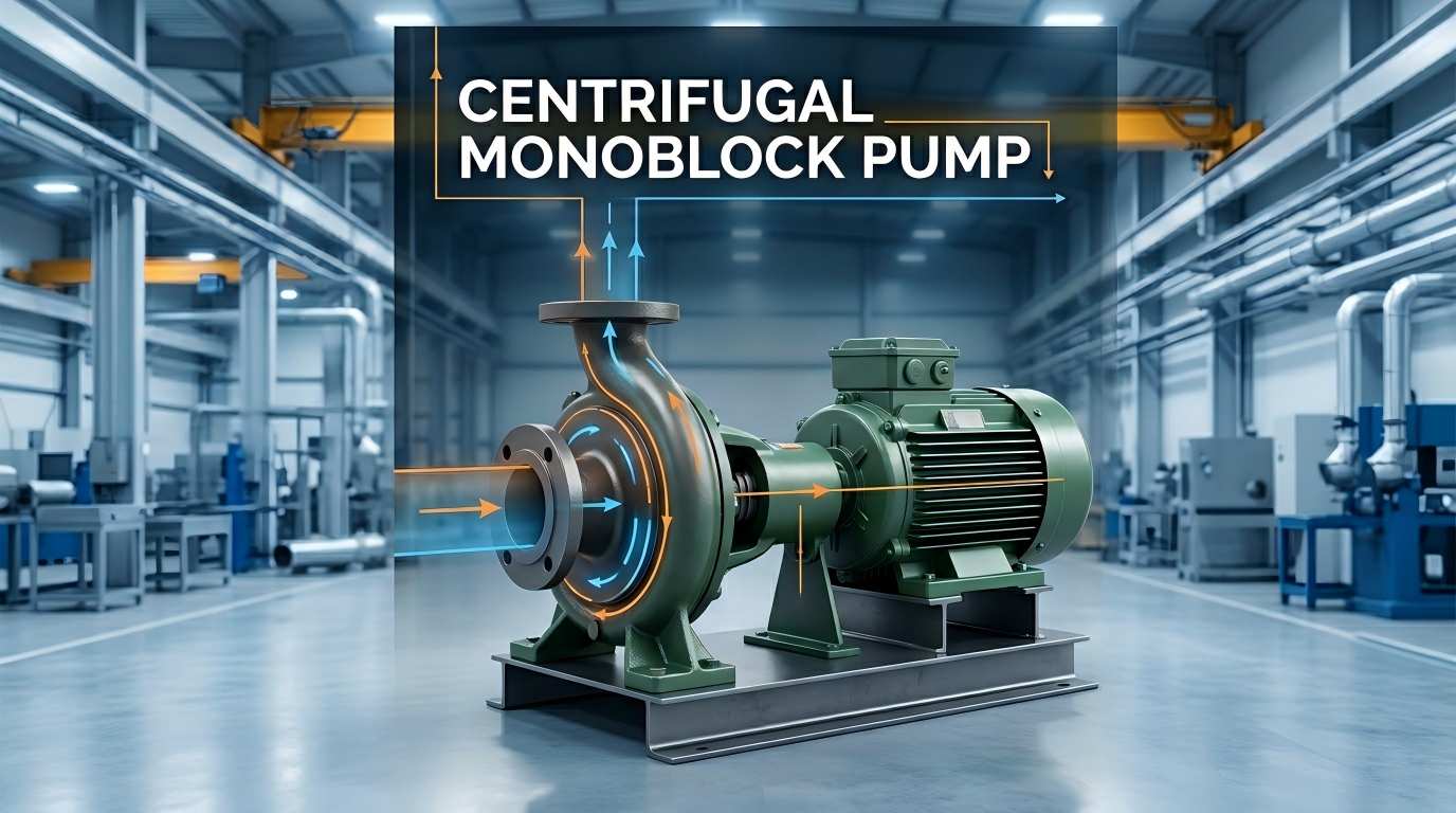 Wat is een centrifugaalmonoblokpomp? Volledige analyse van het werkingsprincipe, structurele kenmerken en toepassingen