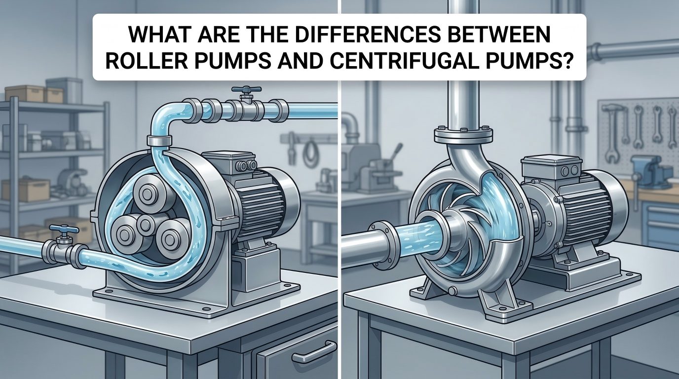 Wat zijn de verschillen tussen rollenpompen en centrifugaalpompen?