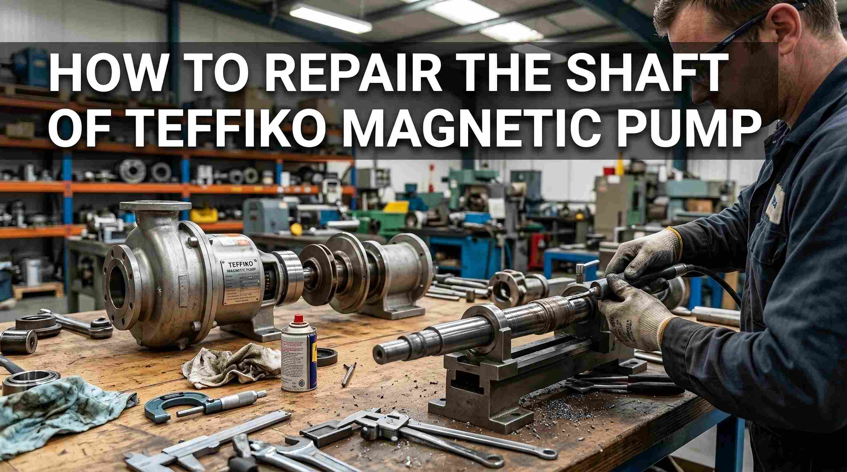Hoe de as van de Teffiko magnetische pomp te repareren