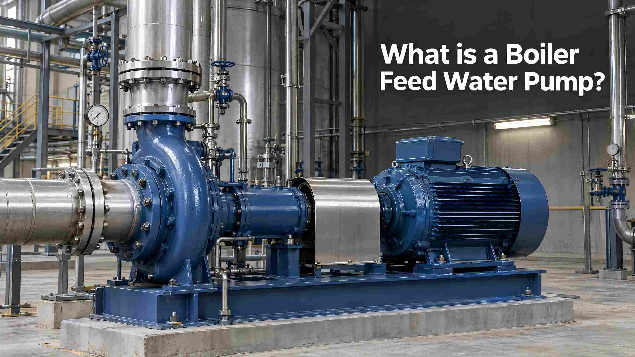Wat is een ketelvoedingswaterpomp?