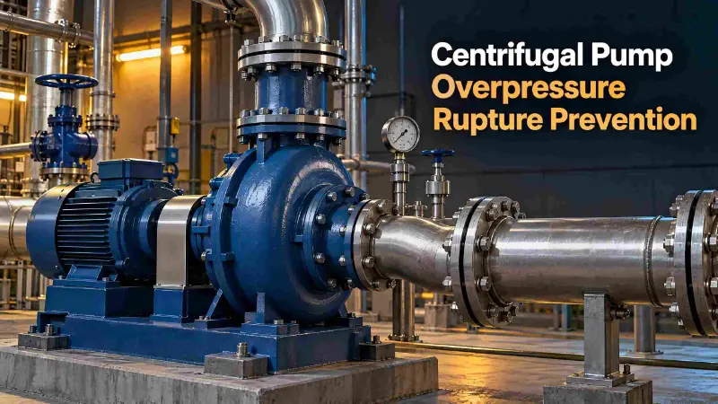 Centrifugaalpomp-overdrukbreukpreventie
