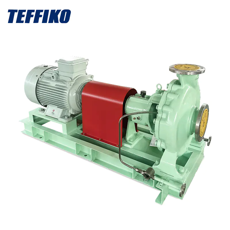API OH1 horizontale centrifugaalpompen voor chemische stroming