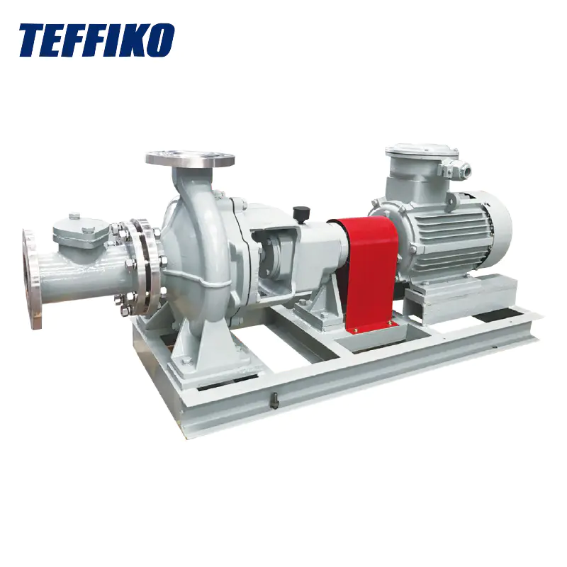 API OH1 horizontale centrifugaalpompen voor geen verstopping slurry