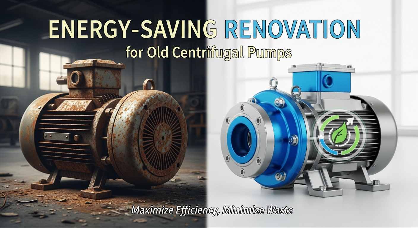Energy-Saving Renovation for Old Centrifugal Pumps